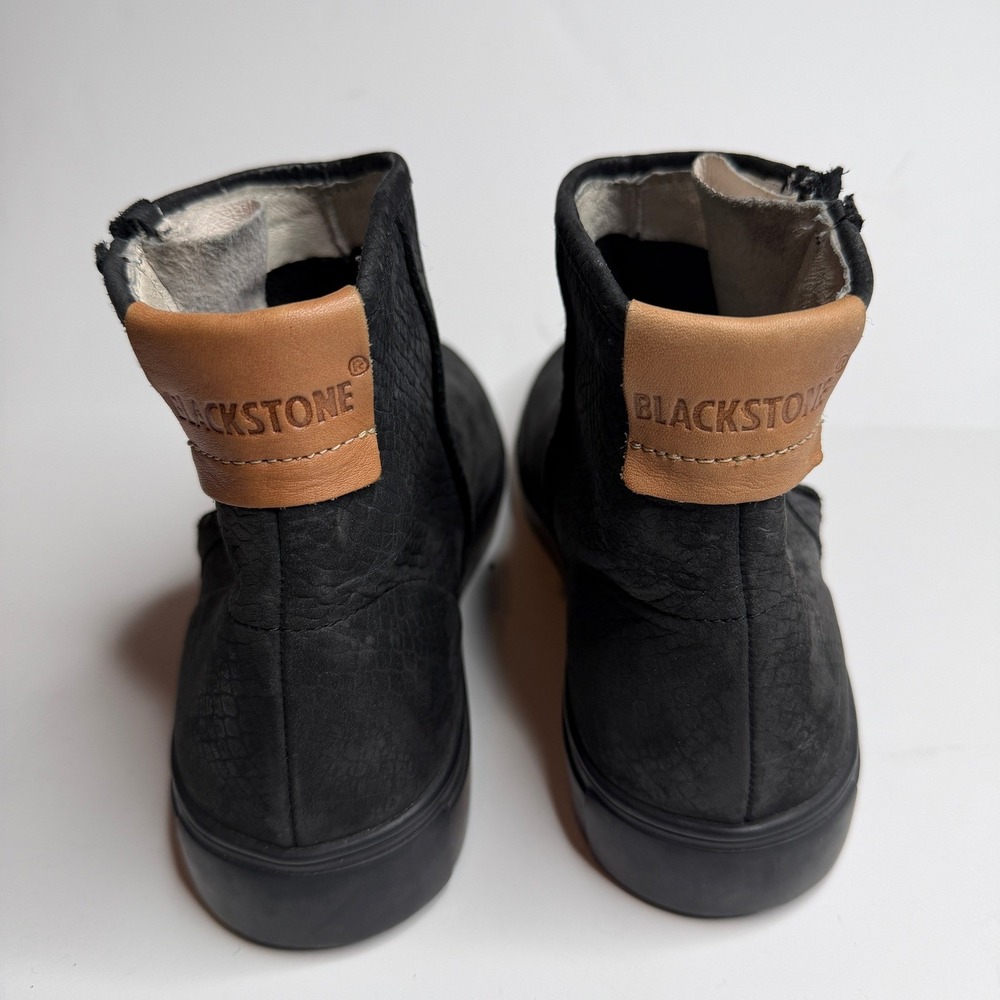 Blackstone PL92 Zip Women‎ Modern Chukka Leather Bootie - Picture 4 of 7